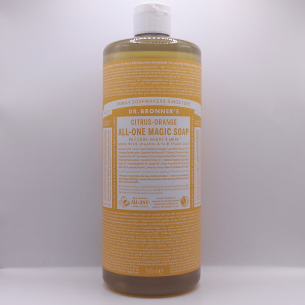 Dr.Bronner's Citrus-Orange All-one Magic Soap 945ml