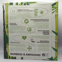 Cheeky Panda Natural Bamboo Toilet Tissue - 4 Pack