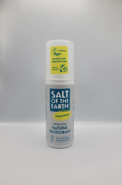 Salt of the Earth- Unscented Effective Natural Deodorant 100ml