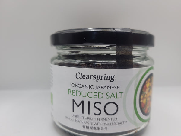 Clearspring Organic Japanese Reduced Salt Miso Jar 270g