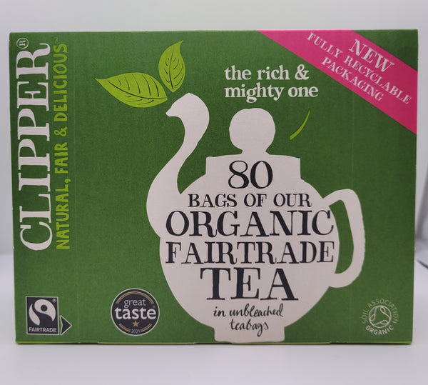 Clipper Organic & Fair Trade Everyday 80 Tea Bags