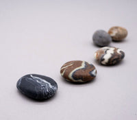 Pebble Soap with Marble Design