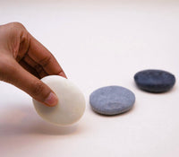Pebble Soap in a Natural Plain Colour