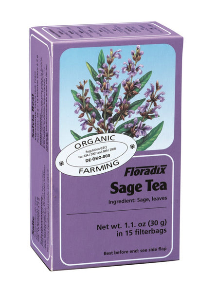 Floradix Sage Tea 15x Filter Bags
