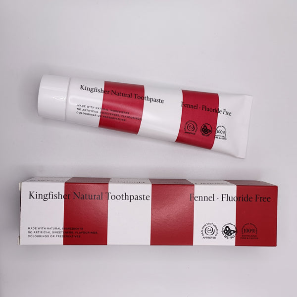 Kingfisher Fennel Toothpaste 100ml - Fluoride-Free