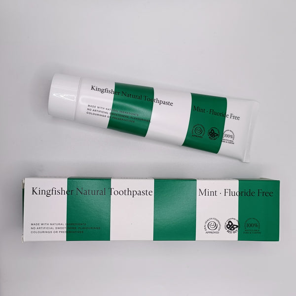 Kingfisher Mint Toothpaste 100ml - Fluoride-Free