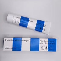 Kingfisher Aloe-Vera Tea Tree Mint Toothpaste 100ml - Fluoride Free