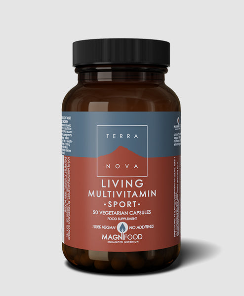 Terranova Living Multivitamin SPORT 50 OR 100 CAPSULE SIZES