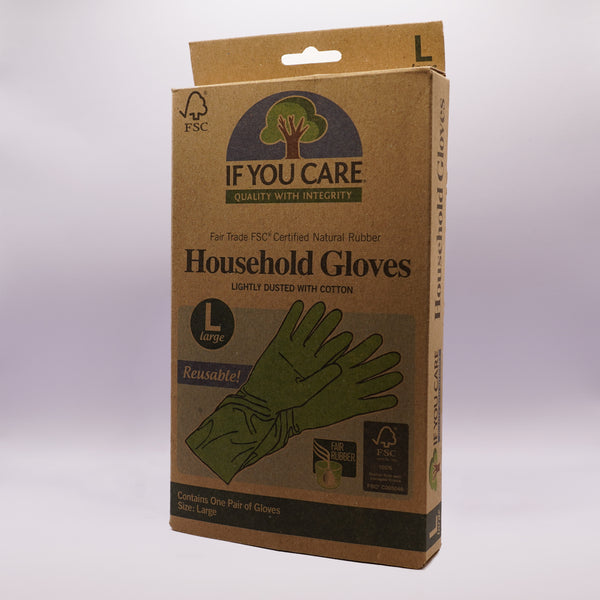 If You Care Latex Household Gloves - Large