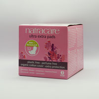 Natracare Ultra Extra Pads Regular with Wings x 12