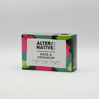 Alter/native Handmade Soap Bar Rose & Geranium 95g