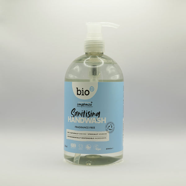 Bio D Handwash Fragrance Free 500ml