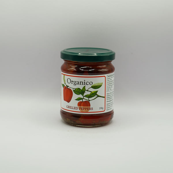 Organico Grilled Peppers 190g